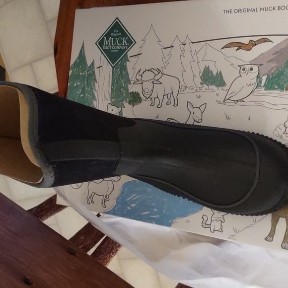 - New in box muck boots kids hale black/ linear camo sz 6 - Picture 6 of 7